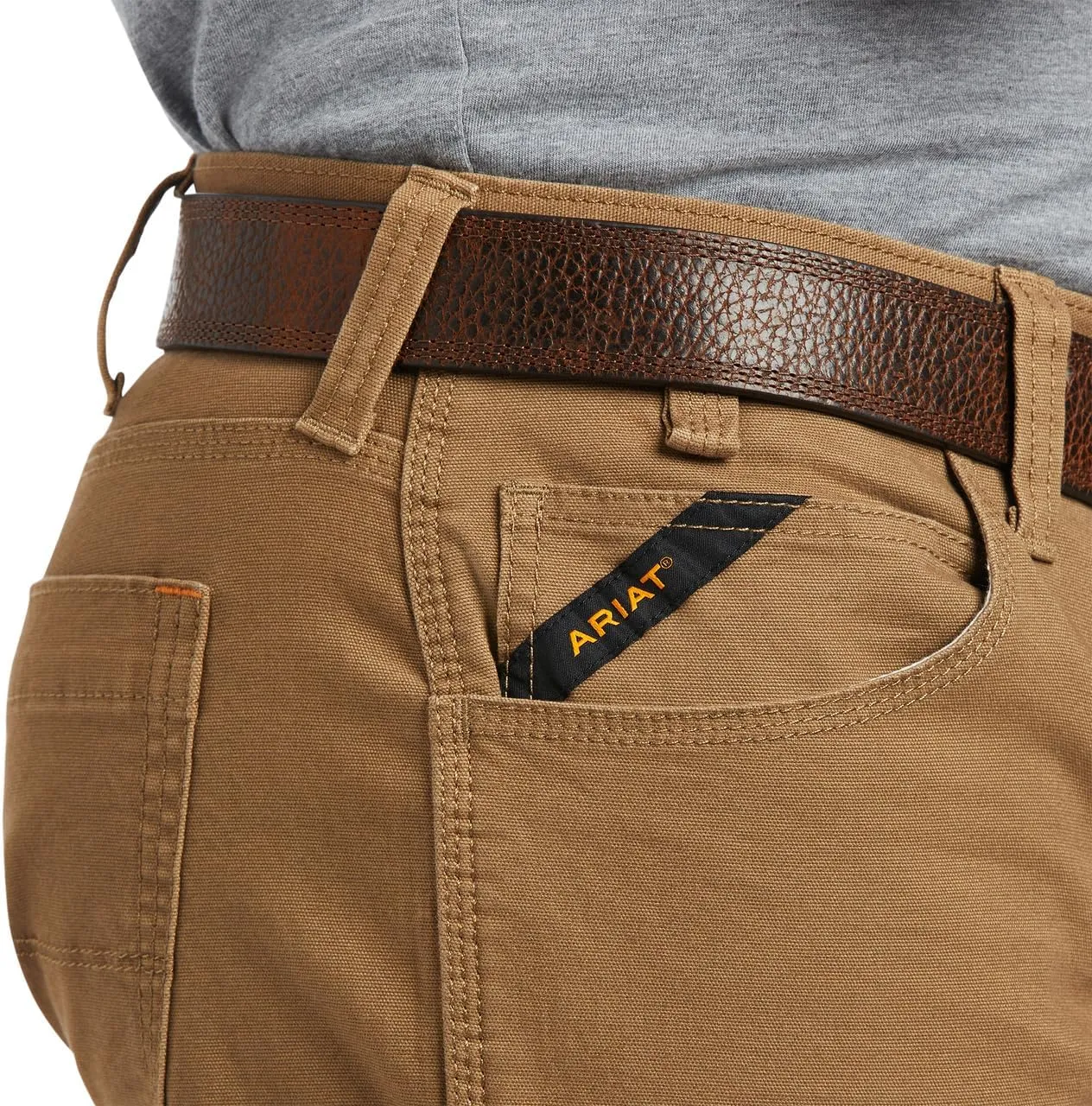 ARIAT Men's Rebar M7 Slim Durastretch Made Tough Straight Pant