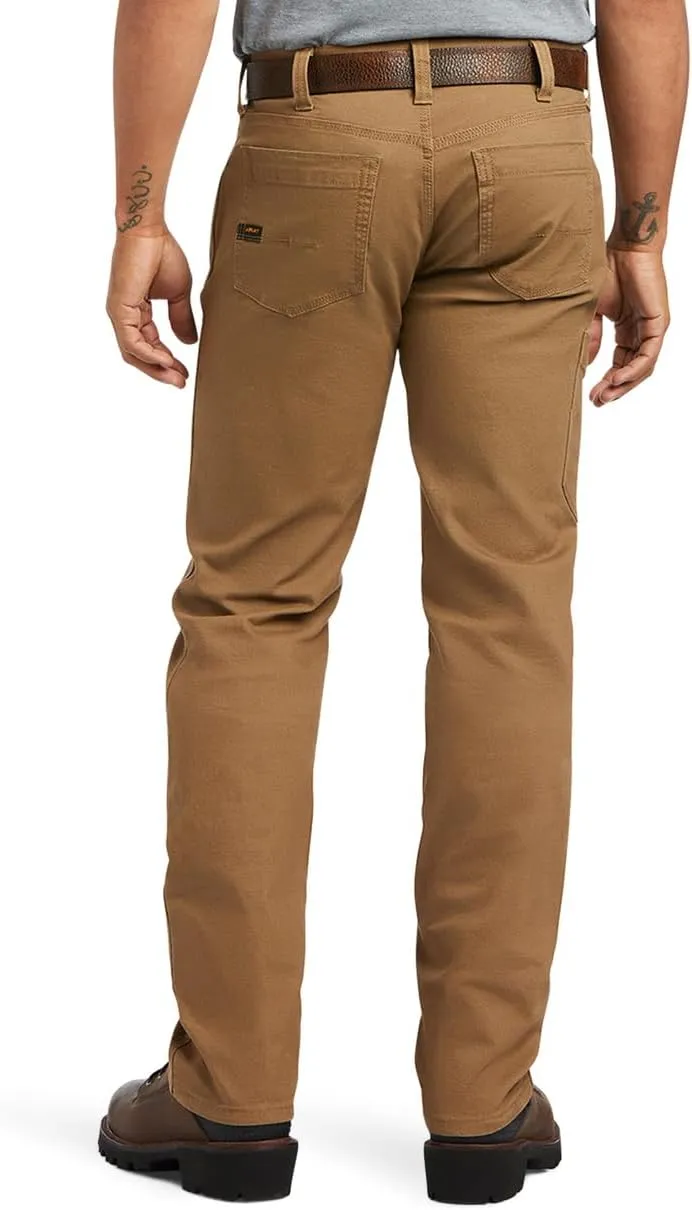 ARIAT Men's Rebar M7 Slim Durastretch Made Tough Straight Pant