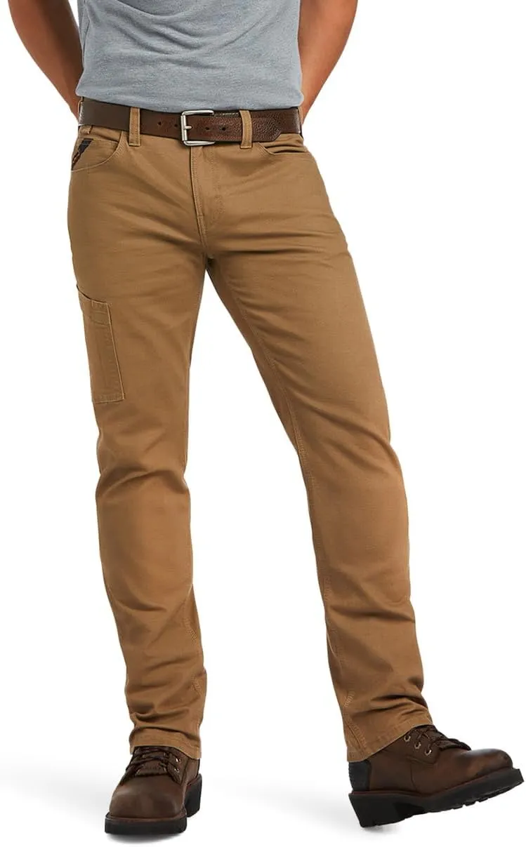 ARIAT Men's Rebar M7 Slim Durastretch Made Tough Straight Pant