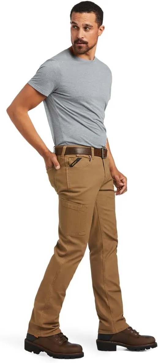 ARIAT Men's Rebar M7 Slim Durastretch Made Tough Straight Pant