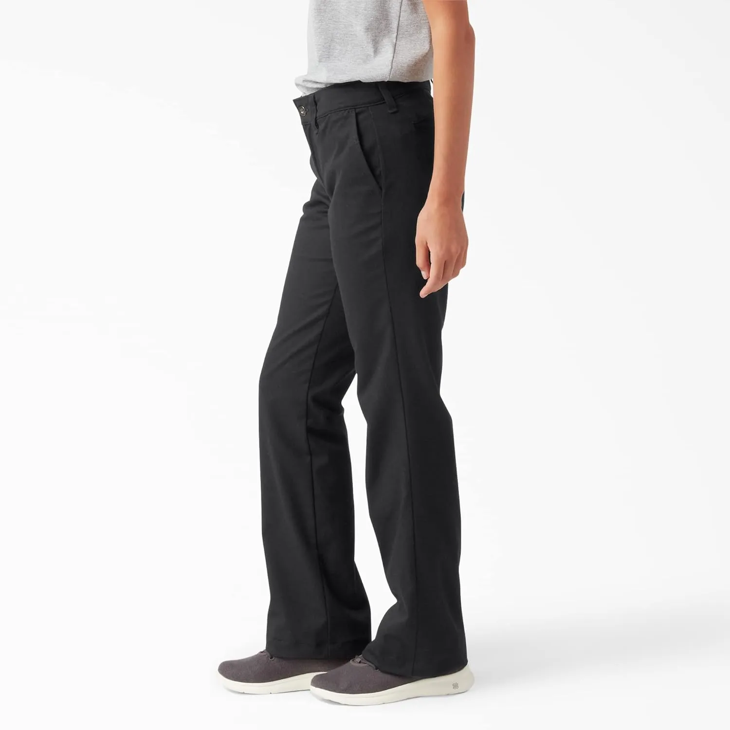 Dickies Women's Slim Bootcut Twill Pants
