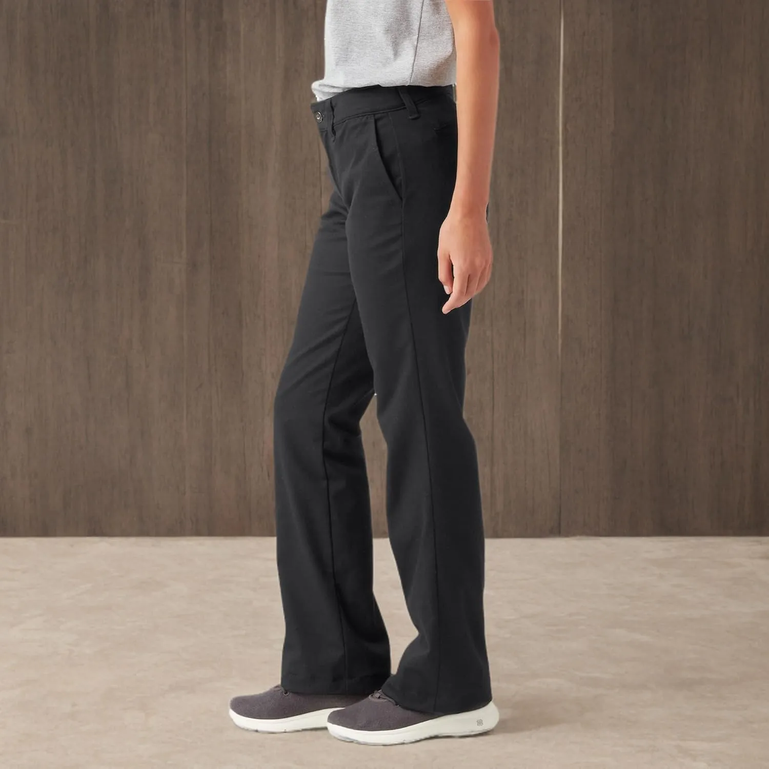 Dickies Women's Slim Bootcut Twill Pants