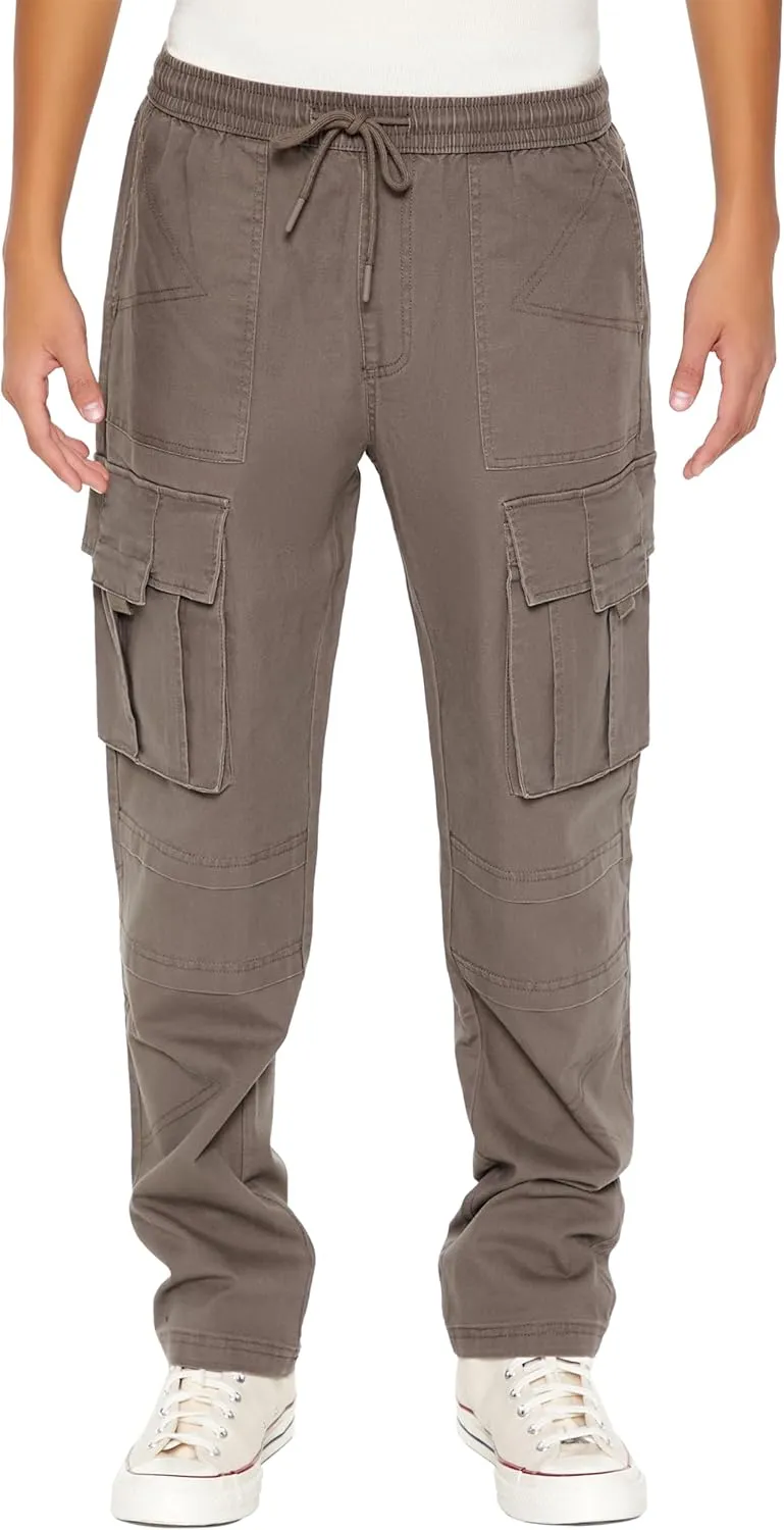 Forever 21 Men's Slim-fit Drawstring Cargo Pants