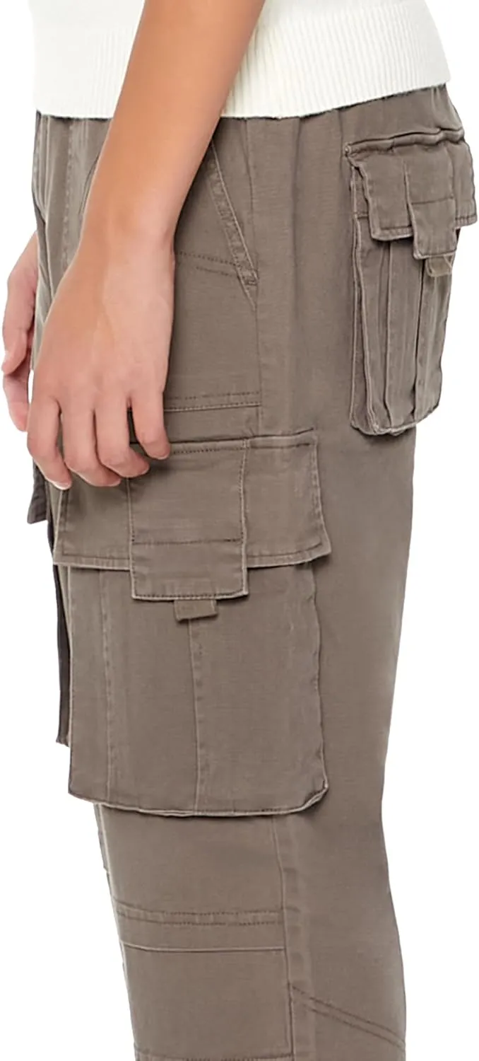 Forever 21 Men's Slim-fit Drawstring Cargo Pants