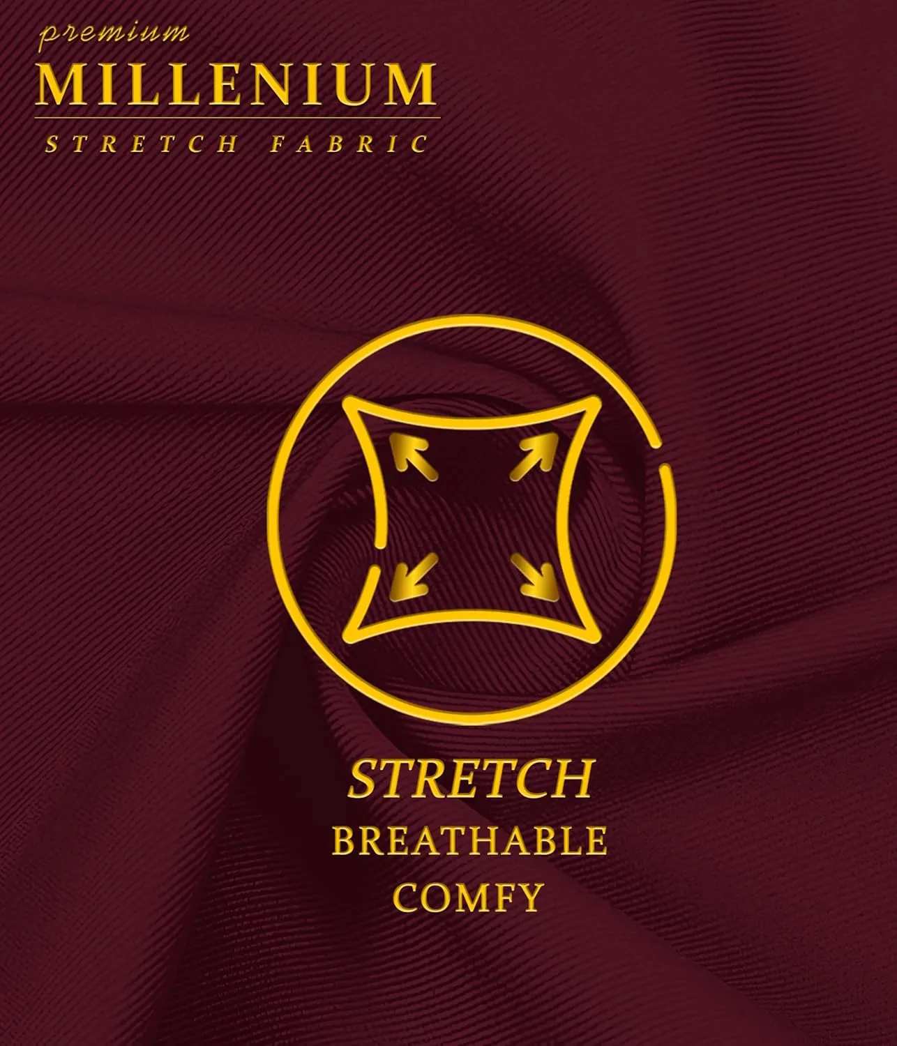 Hybrid & Company Womens Business Millennium Slim Bootcut Pants