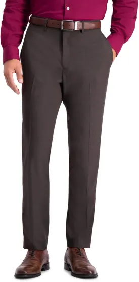 Kenneth Cole REACTION Men's Stretch Weave Slim Fit Dress Pant