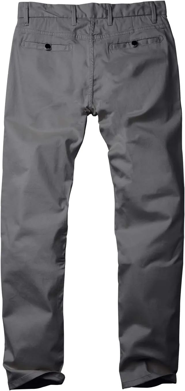 Match Men's Slim Tapered Stretchy Casual Pants #8105