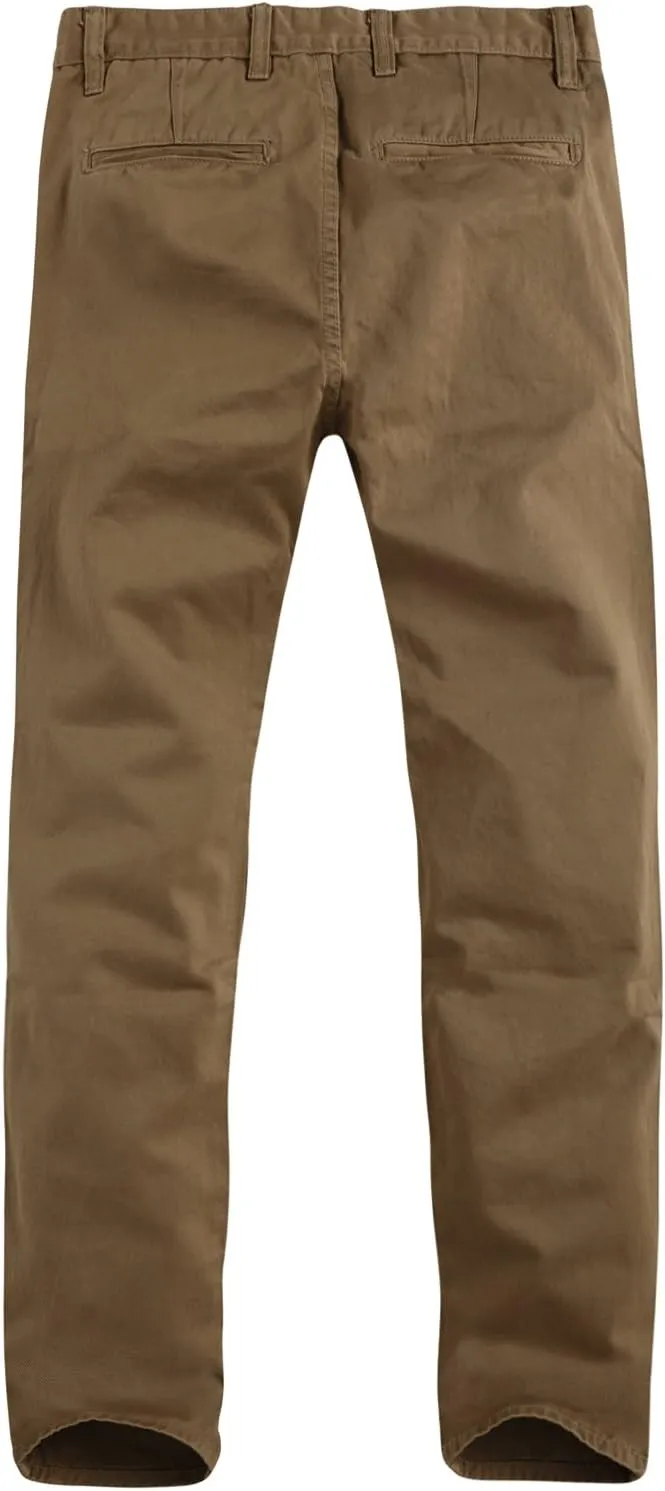 Match Men's Slim Tapered Stretchy Casual Pants