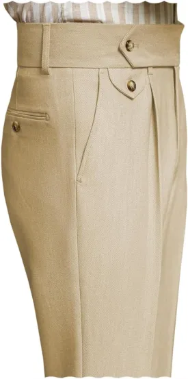 Men's Slim Fit Business Pants Flat Front Classic Fit Dress Pants Casual Straight Trousers