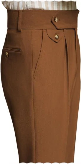 Men's Slim Fit Business Pants Flat Front Classic Fit Dress Pants Casual Straight Trousers