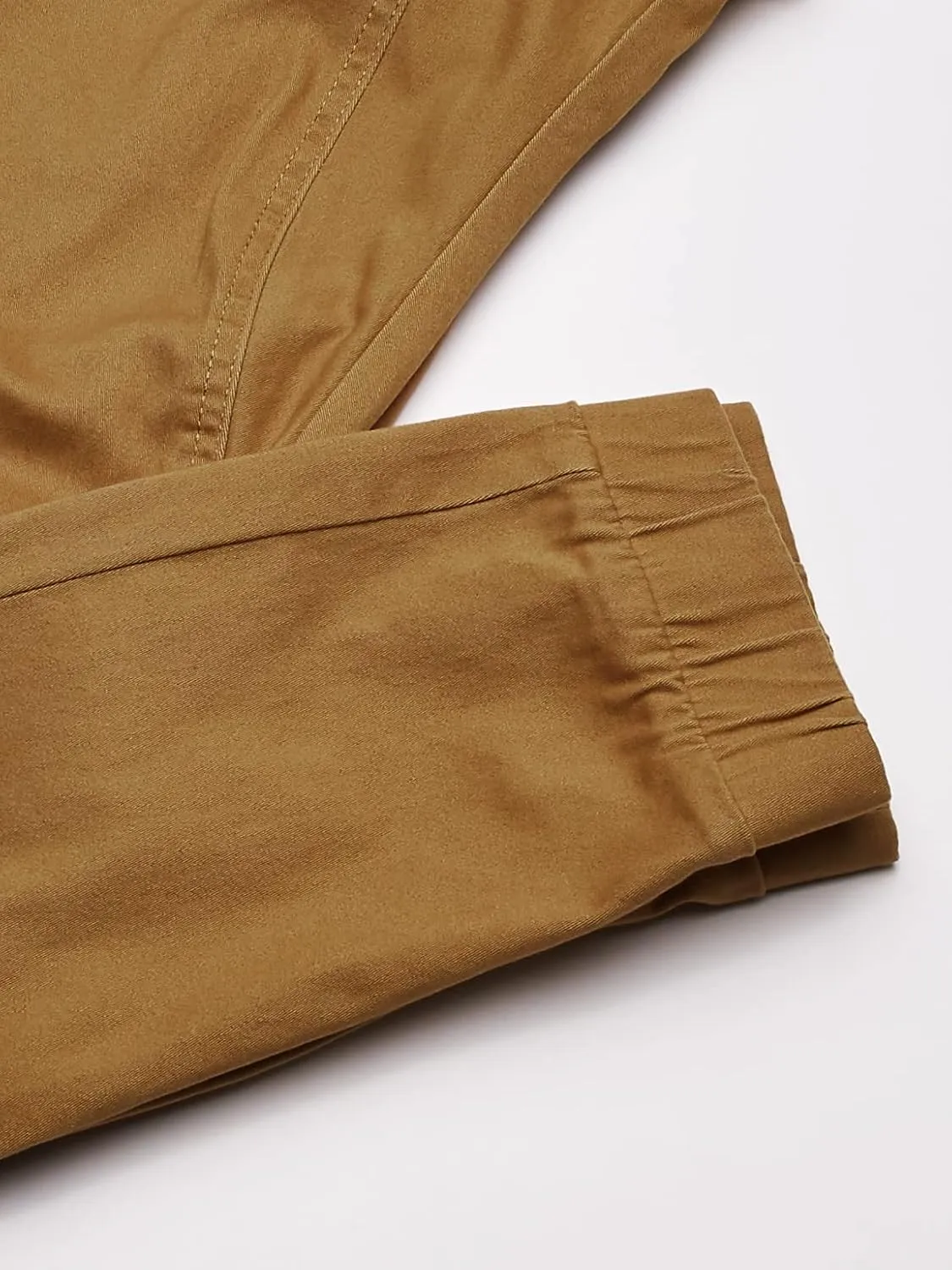 Southpole Boys' Cotton Twill Jogger Pants, Elastic Band Waist and Bottom, Age 8-18